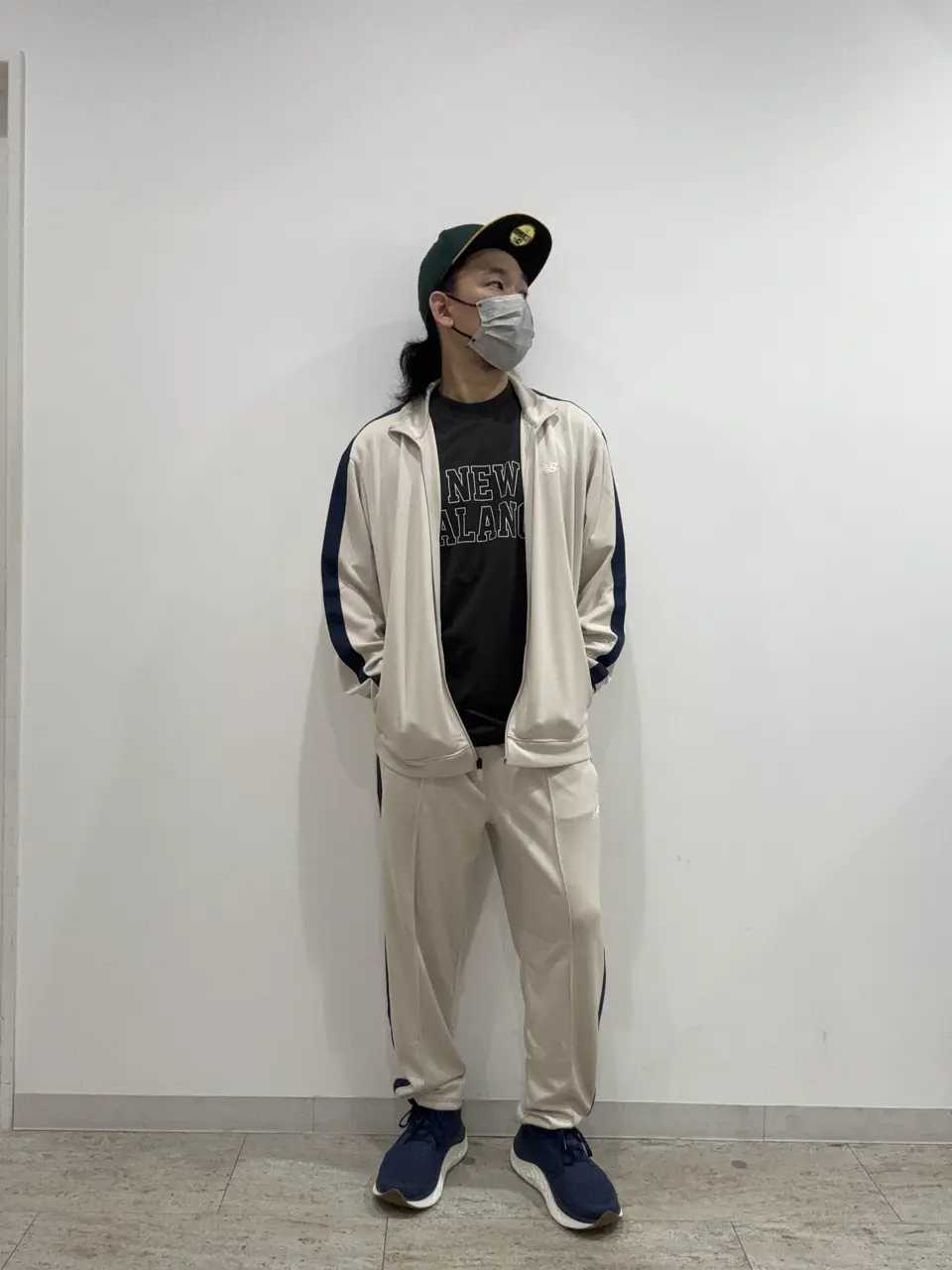 ニューバランス ニットトラックパンツ(ストレート) NEW BALANCE Knit