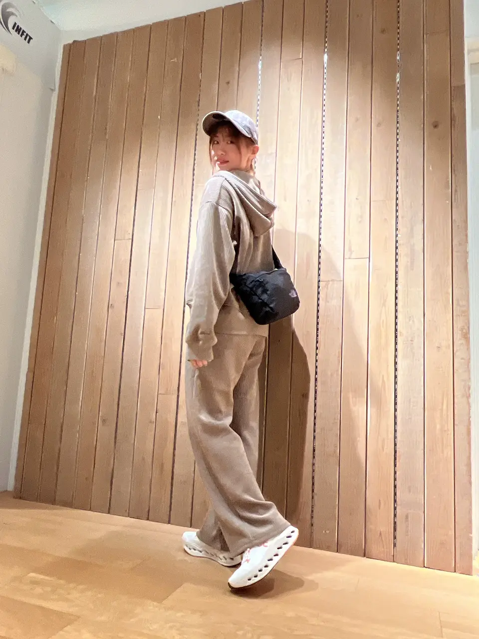ナンガ ニットコーデュロイ パンツ レディース NANGA Knitted Corduroy