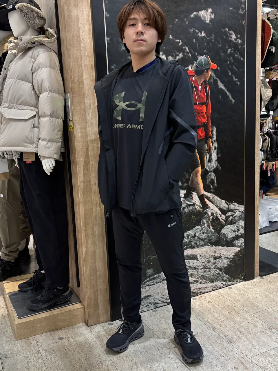 インフィット INFIT ライトウェイトテック ランニング 中綿ロング