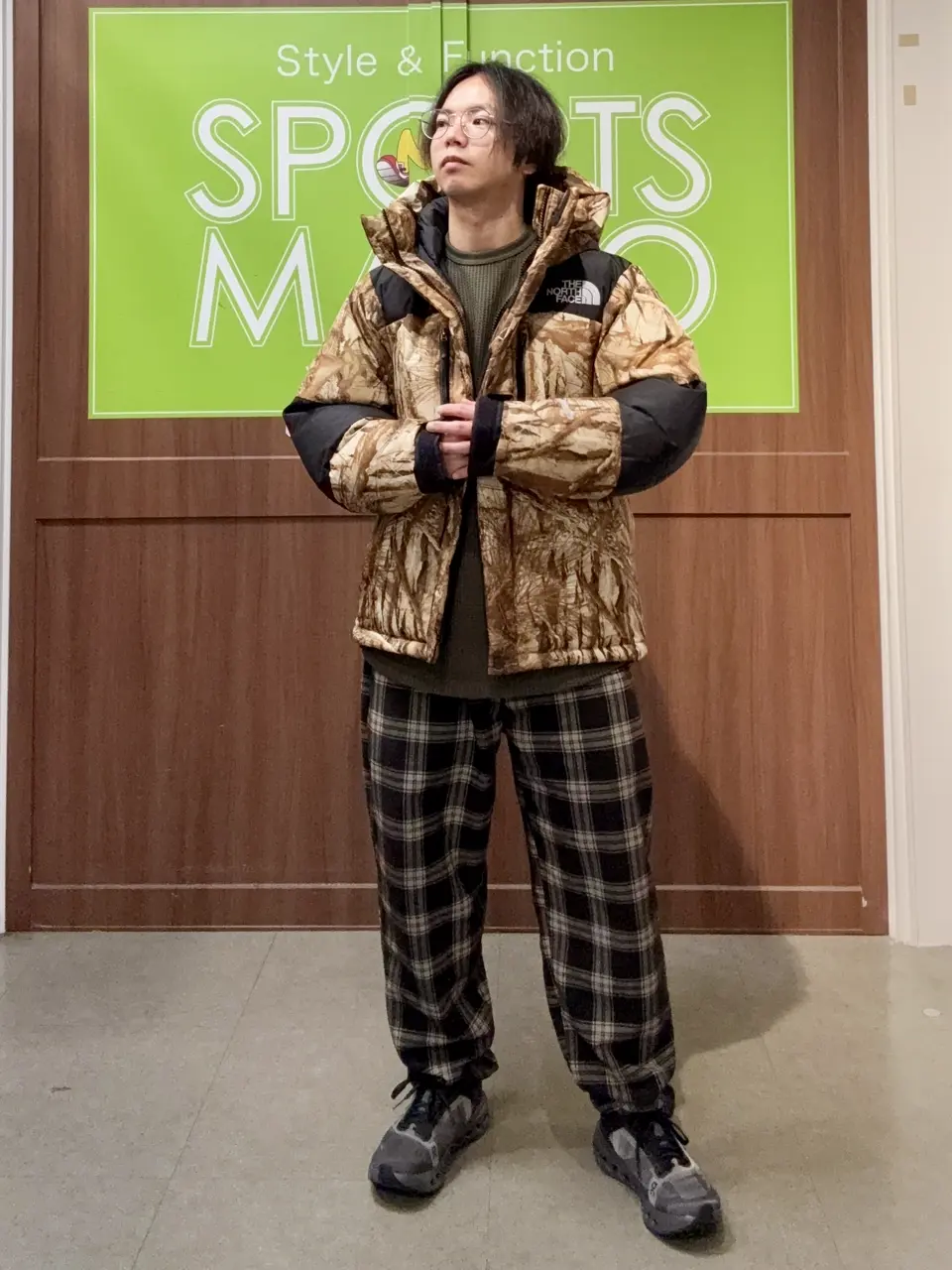 ザ・ノース・フェイスロングスリーブウォームワッフルクルー メンズ