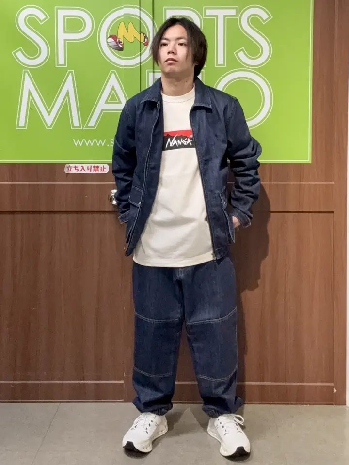 ナンガ　デニムブルゾン NANGA（ナンガ） DENIM BLOUSON デニムブルゾン IDG インディゴ M L XL