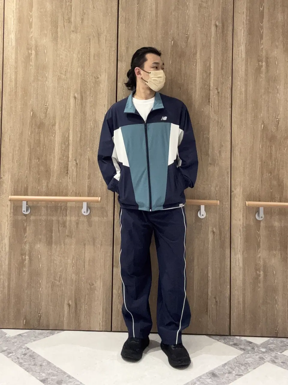 ニューバランス ウーブントラックジャケット メンズ NEW BALANCE Woven