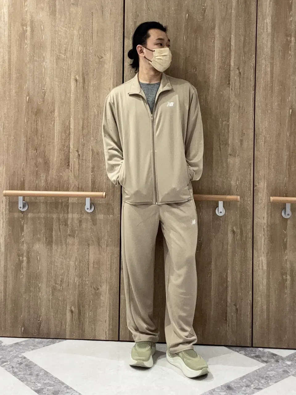 ニューバランス ニットトラックパンツ(ストレート) メンズ NEW BALANCE