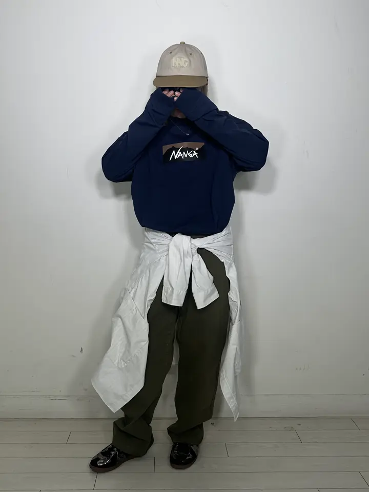 ナンガ コットンツイル バイカラー キャップ NANGA COTTON TWILL BI