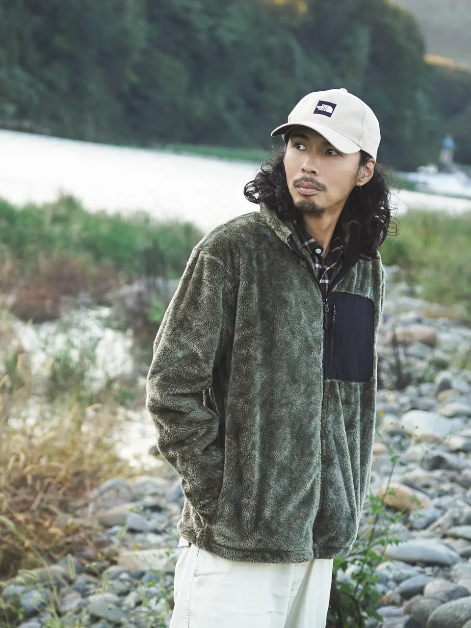 UNDERCOVER ボア フリースジャケット カーキ メンズ　3size Amazon | 真冬に◎ボアフリース ミリタリー ジップ ジャケット 3色展開