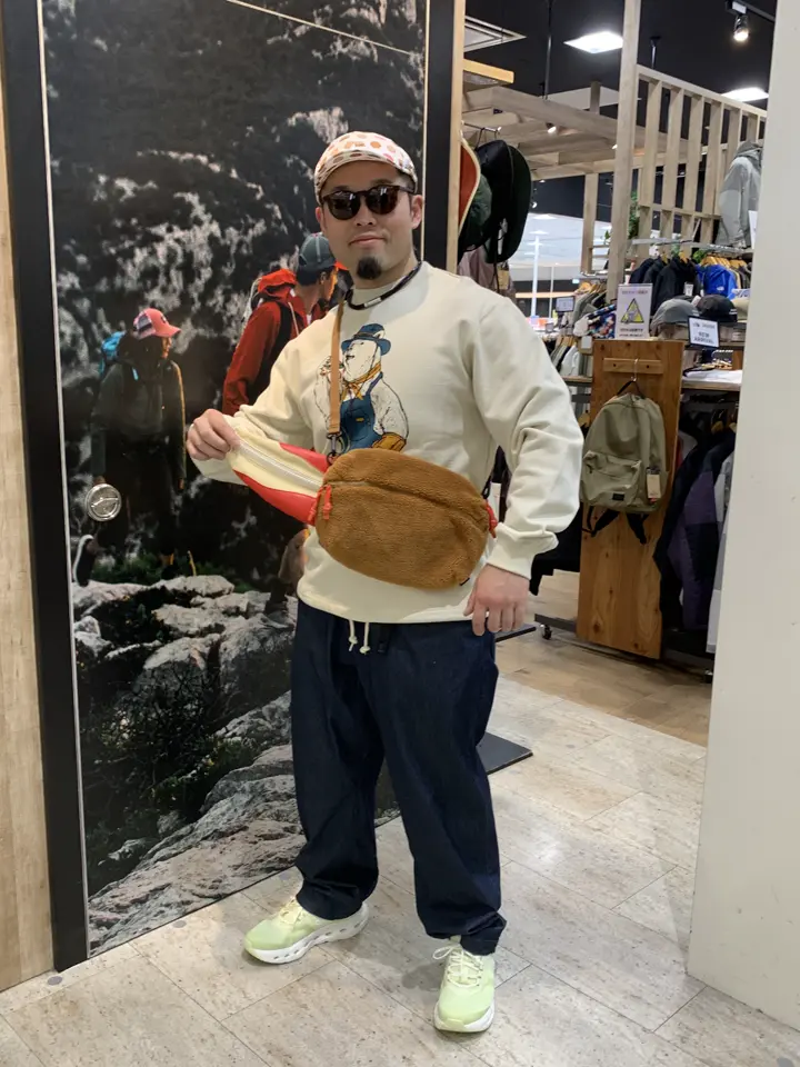 ゴースローキャラバン カニクリームコロッケ ショルダーバッグ メンズ
