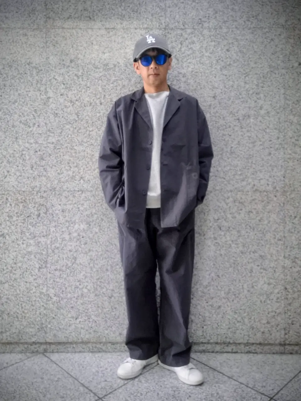 OH Garments ohvault ストレートパンツ M オーシバル オーチバル ガーメントダイ コットン セミワイドストレート