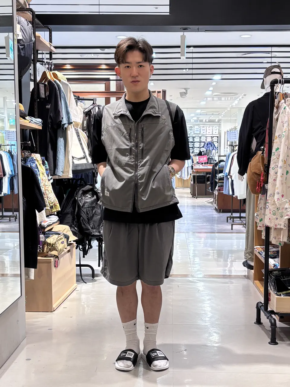 ザ・ノース・フェイス GARフェーデッドバギーショーツ ショートパンツ