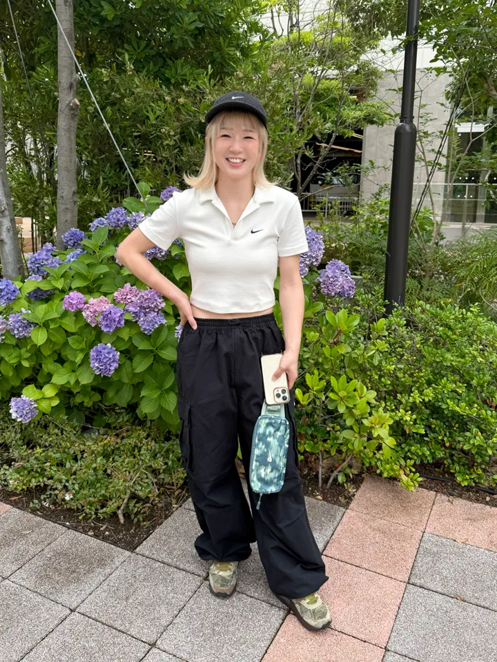 ナイキ スポーツウェア ミッドライズ オーバーサイズド ウーブン