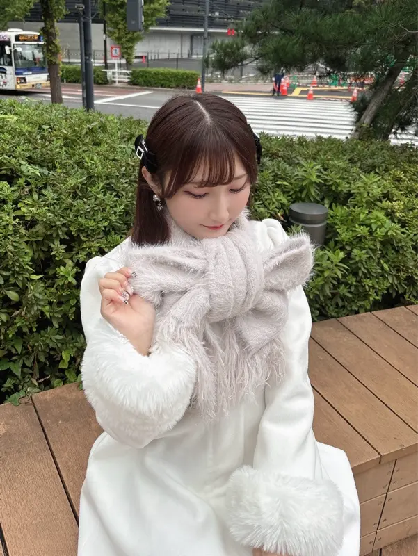 evelyn エブリン 2024 リボンビットコート ブラック 黒 Mサイズ新品 
