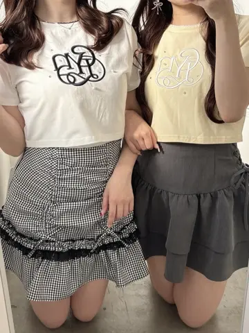 evelyn 刺繍ロゴTシャツ ロゴ刺繍リボンTシャツ｜evelyn（エブリン）公式通販サイト