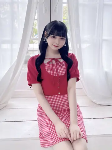 evelyn リボンチェックタイトOP ピンク リボンチェックミニOP｜evelyn（エブリン）公式通販サイト
