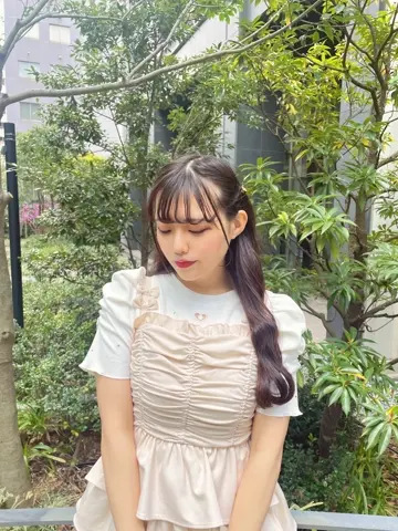 ハート透かしビジュートップス｜evelyn（エブリン）公式通販サイト