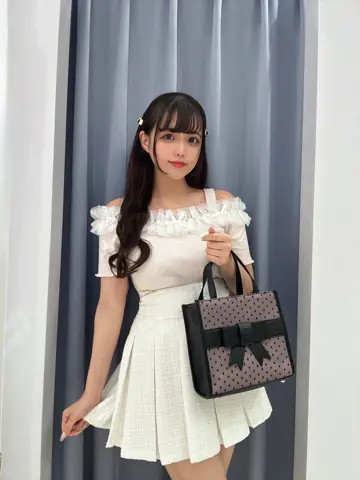 リボンビジューオフショル｜evelyn（エブリン）公式通販サイト
