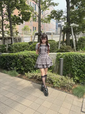 evelyn スウェットミニop チェック 新品未使用 25SS スウェットミニOP｜evelyn（エブリン）公式通販サイト