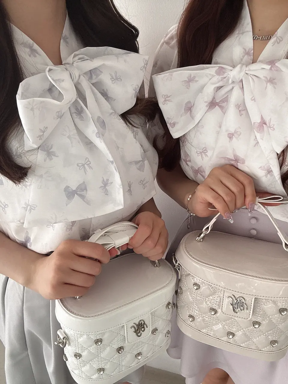 ハートビジューバニティBAG｜evelyn（エブリン）公式通販サイト