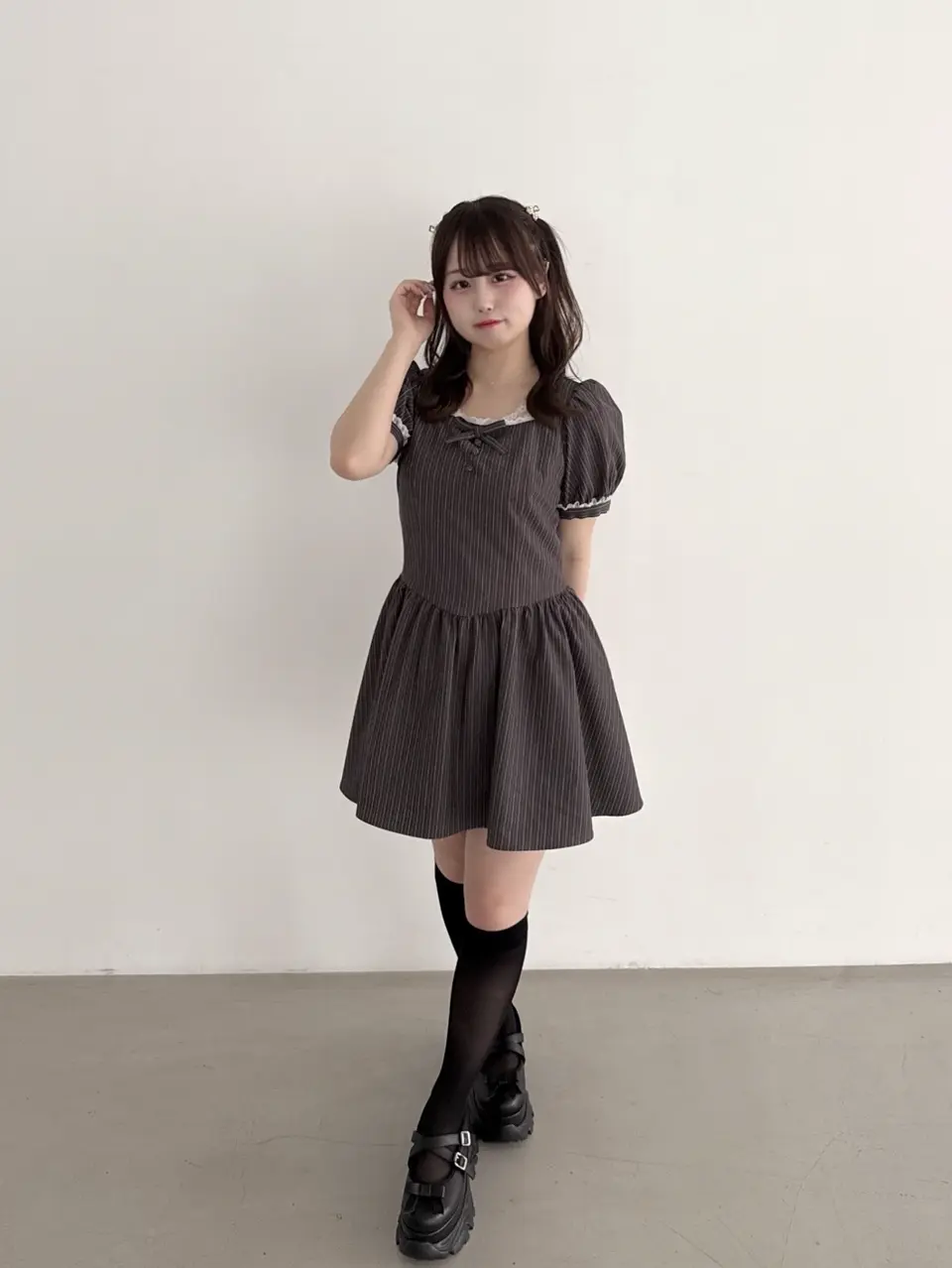 evelyn フレアポロOP フレアポロワンピース｜evelyn（エブリン）公式通販サイト