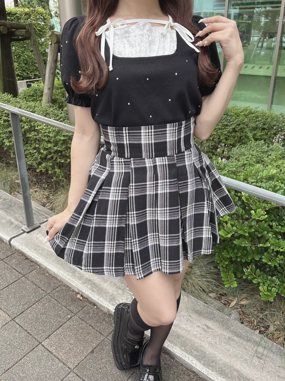 evelyn チェックタックプリーツSK タックプリーツSK|evelyn(エブリン)公式通販サイト