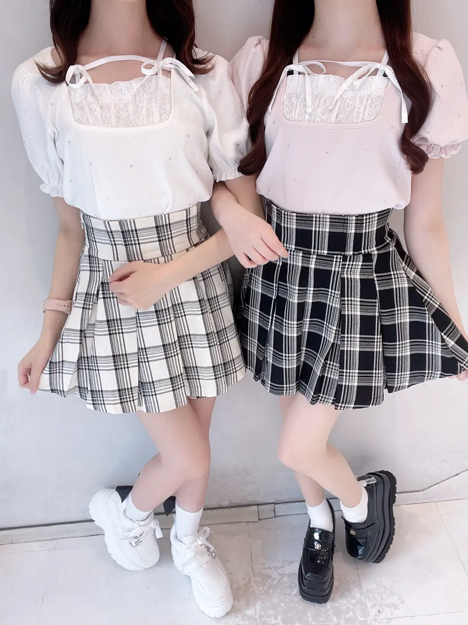 evelyn チェックタックプリーツSK タックプリーツSK｜evelyn（エブリン）公式通販サイト
