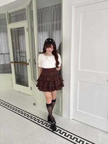 クロスティアードスカート｜evelyn（エブリン）公式通販サイト