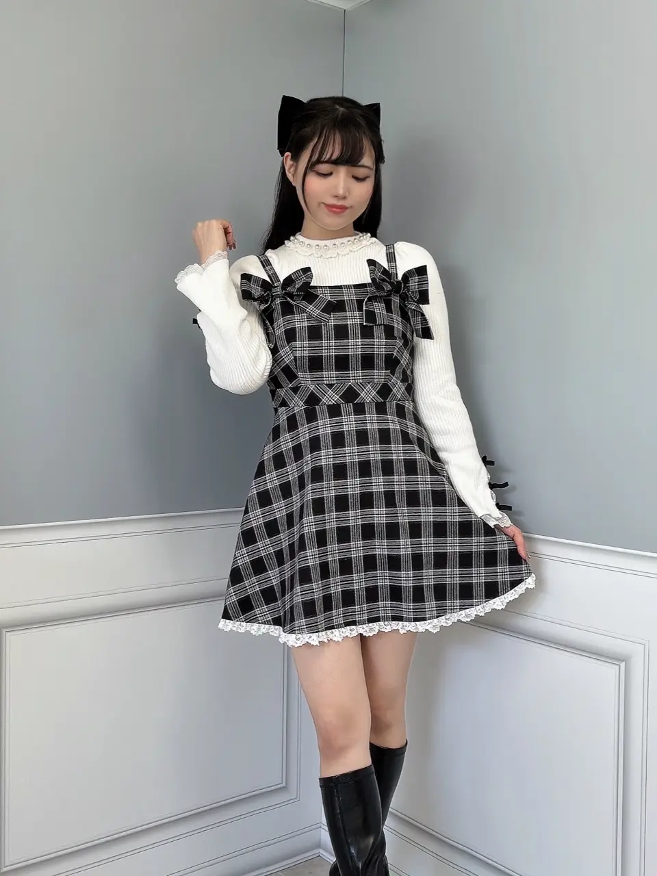 VERY雑誌掲載　FOXEY 袖リボン おりぼん　パフスリーブ VERY雑誌掲載 FOXEY 袖リボン おりぼん パフスリーブ - メルカリ