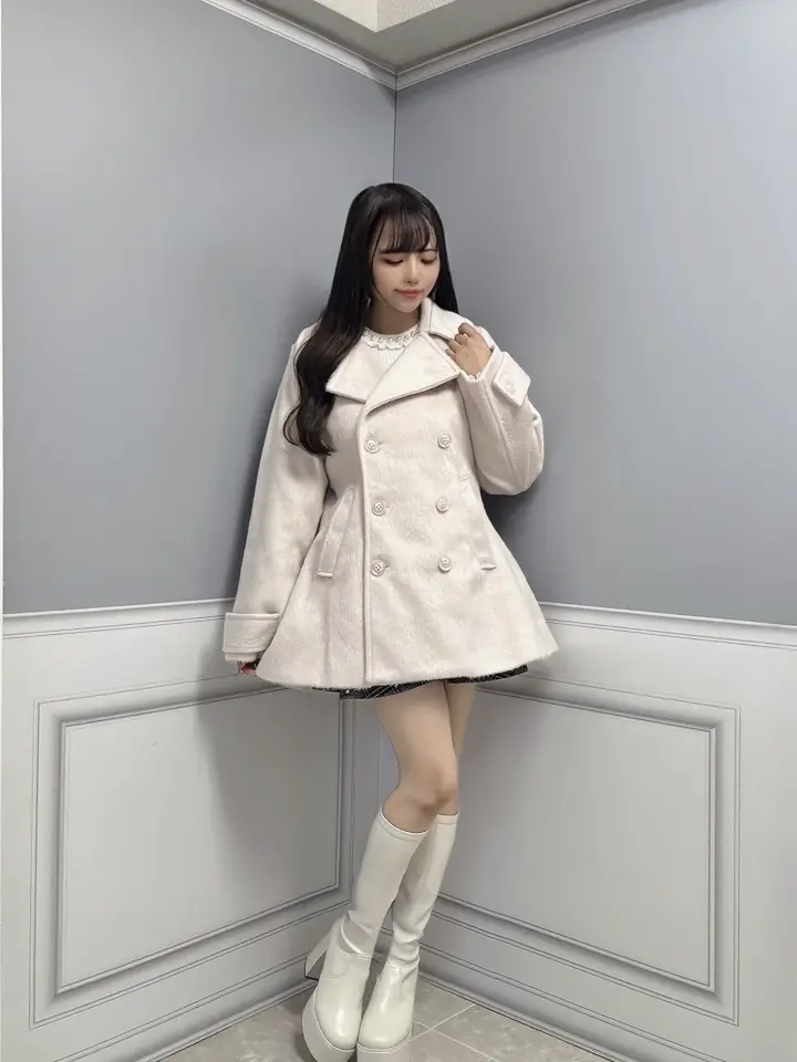 【新品未使用タグ付き】An MILLE☆ビッグリボンコート☆オフホワイト☆完売 9/19/2025のRikaの投稿