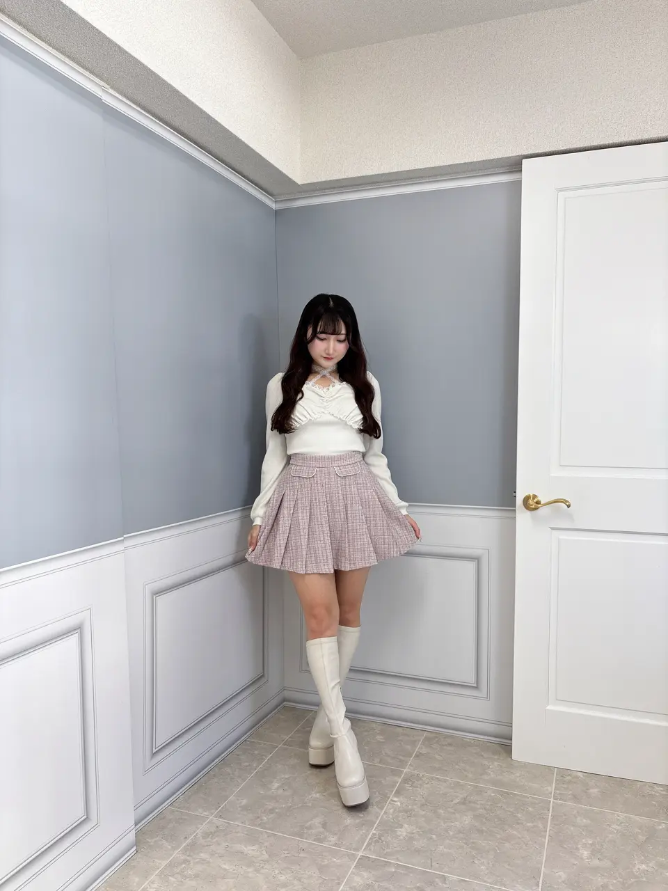 レースリブトップス｜evelyn（エブリン）公式通販サイト