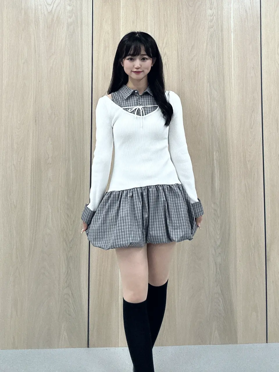 【送料込み】新品未使用　ink リメイク 再構築 ハリスツイードエプロン Coming Soon new item♡ ㅤㅤㅤㅤㅤㅤㅤㅤㅤㅤㅤㅤㅤ  5月中旬