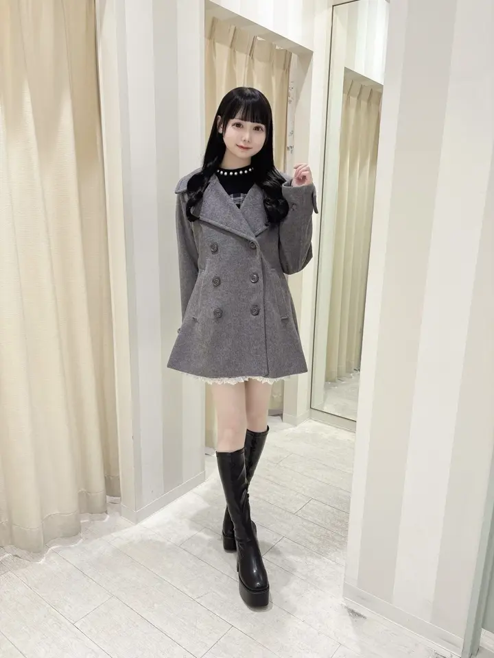 evelyn コート 𝟚𝟘𝟚𝟙 𝕎𝕚𝕟𝕥𝕖𝕣 𝕔𝕠𝕒𝕥🐰☾⋆ ㅤㅤㅤㅤㅤㅤㅤㅤㅤㅤㅤ