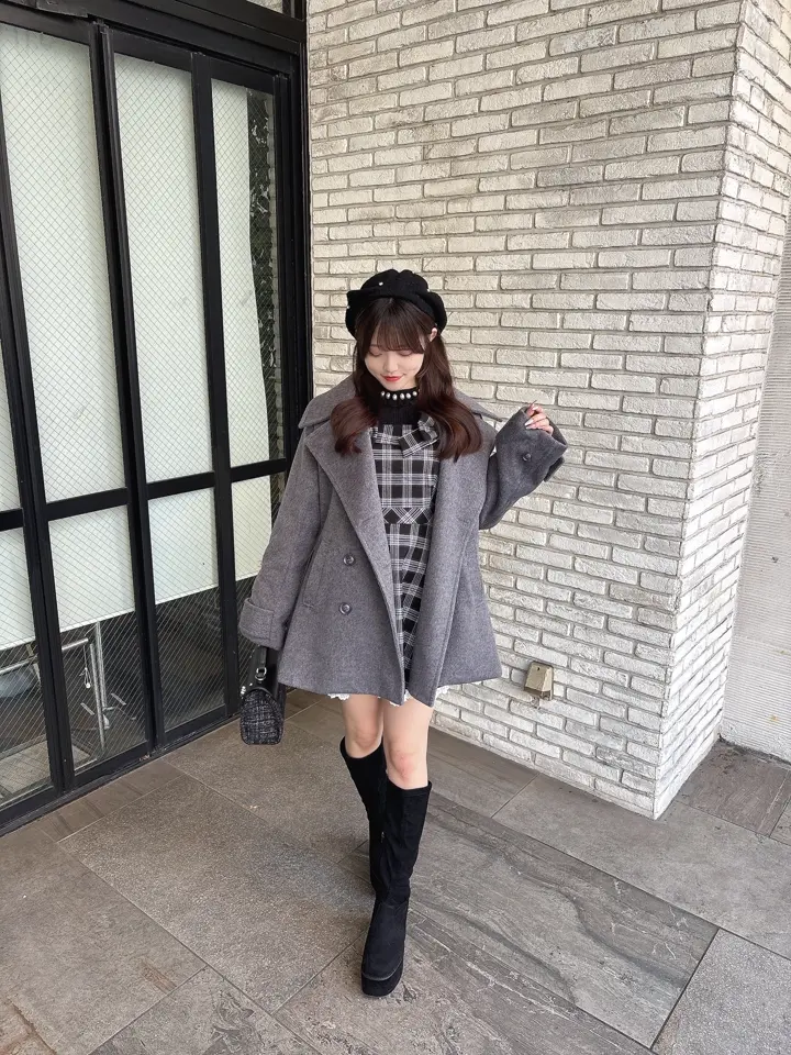 【新品未使用✨】evelyn シャギービッグカラーPコート 7756133_132454_1_t_720_2025102