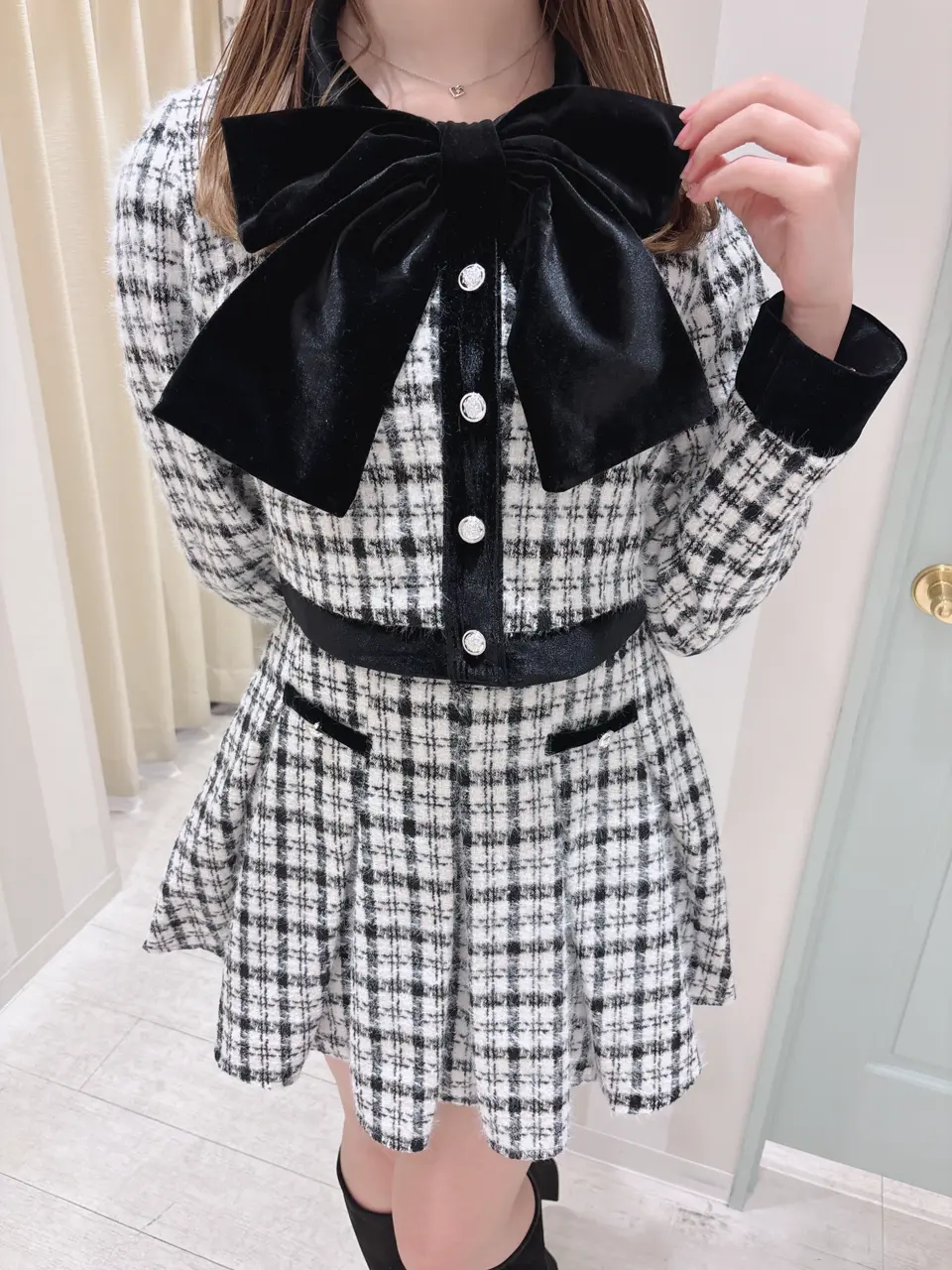 ビッグリボンジャケットセット｜evelyn（エブリン）公式通販サイト