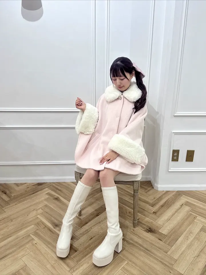 ビジューポンチョコート｜evelyn（エブリン）公式通販サイト