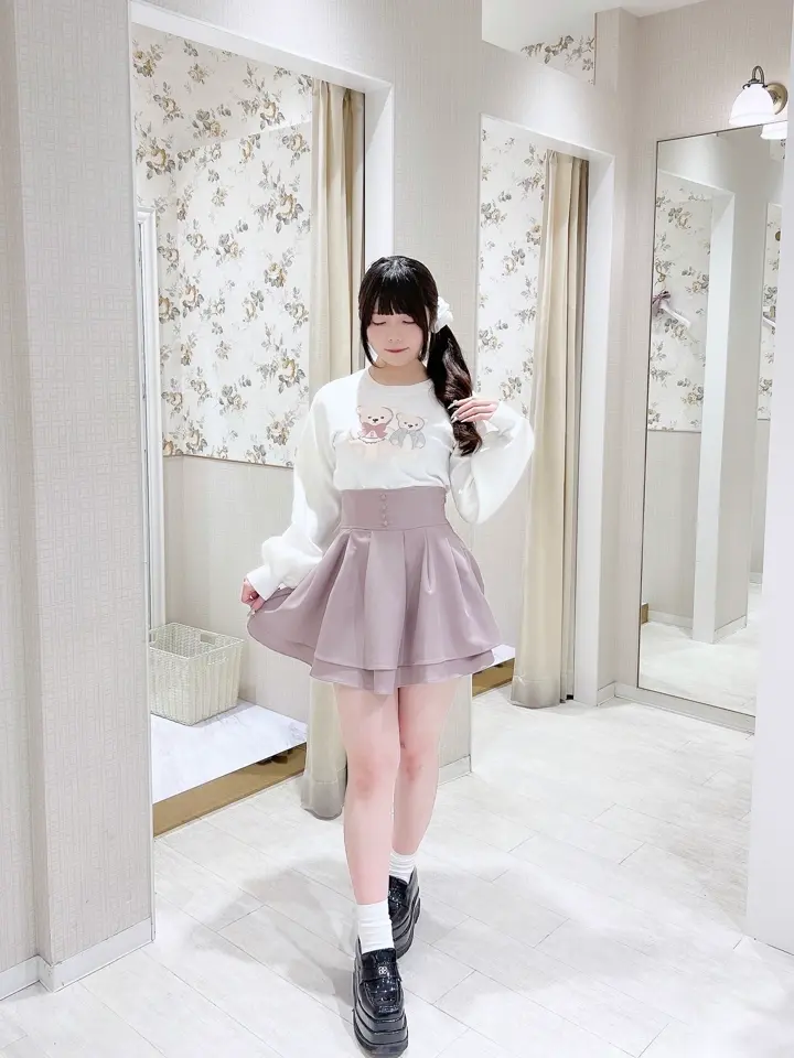 ダブルフレアスカート｜evelyn（エブリン）公式通販サイト