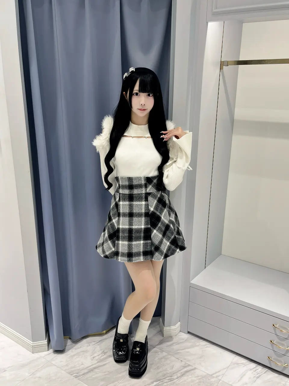 厚底チャームローファー｜evelyn（エブリン）公式通販サイト