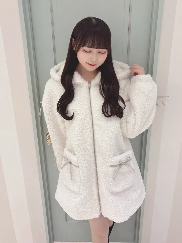 evelyn リボンボアコート リボンボアコート｜evelyn（エブリン）公式通販サイト