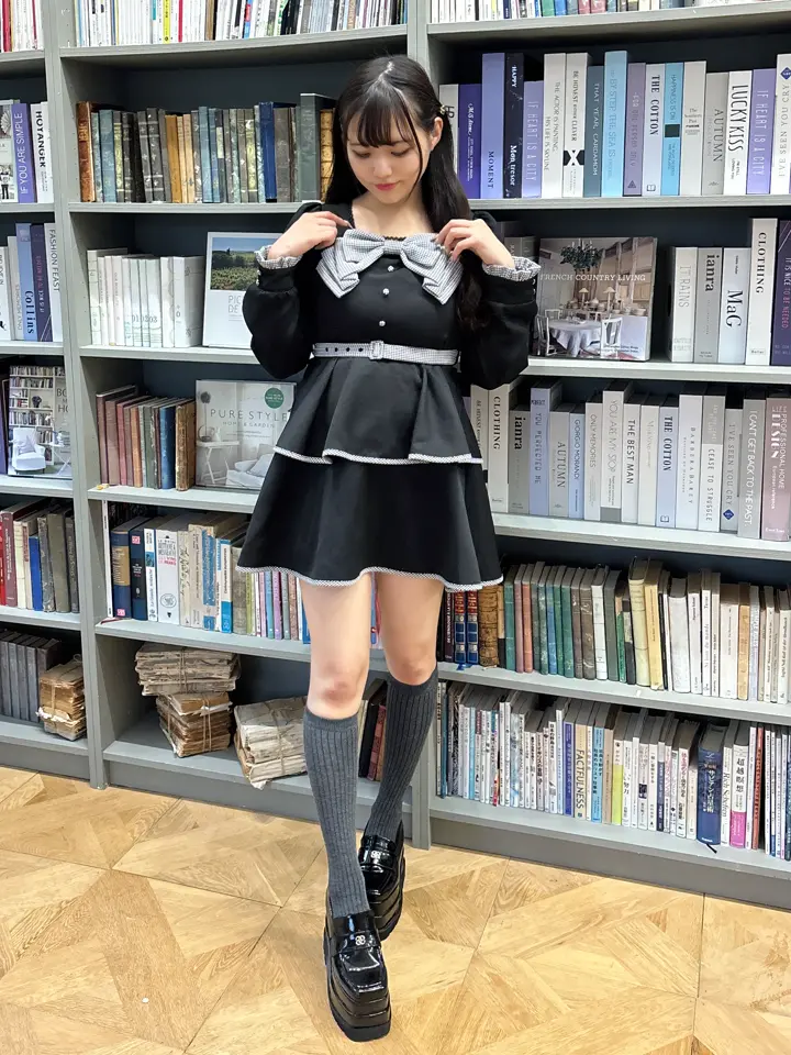 ビッグリボンティアードワンピース｜evelyn（エブリン）公式通販サイト