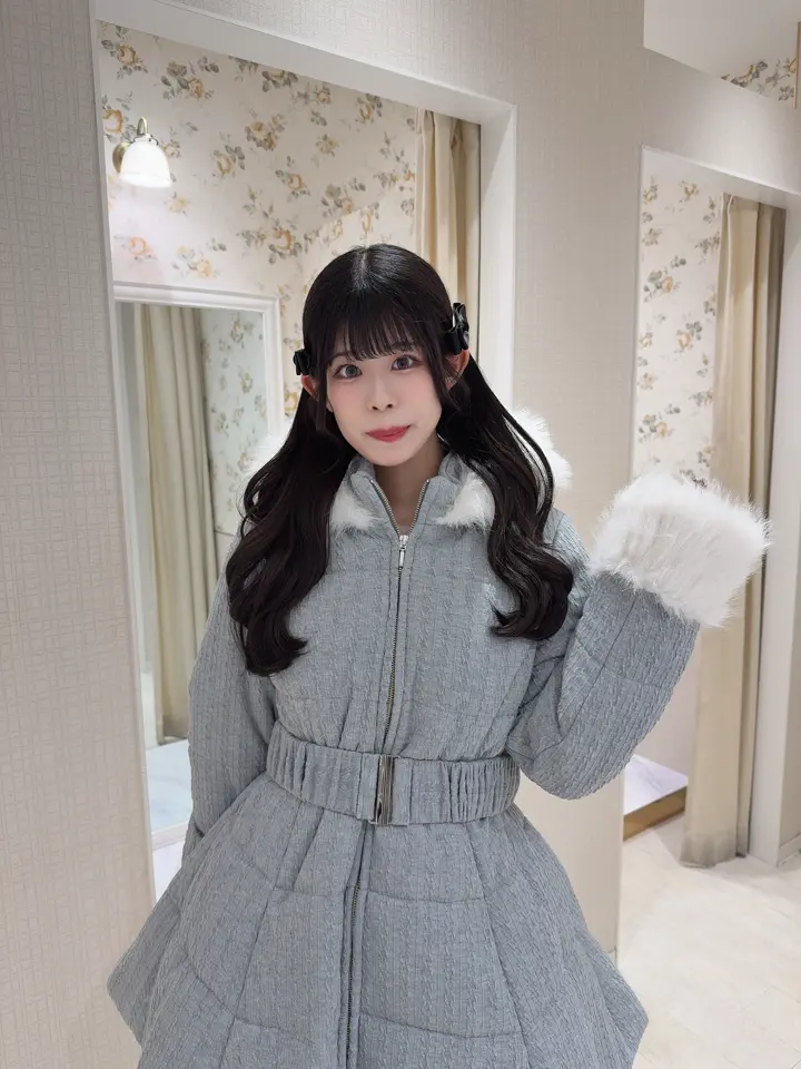 ファーダウンフレアコート｜evelyn（エブリン）公式通販サイト