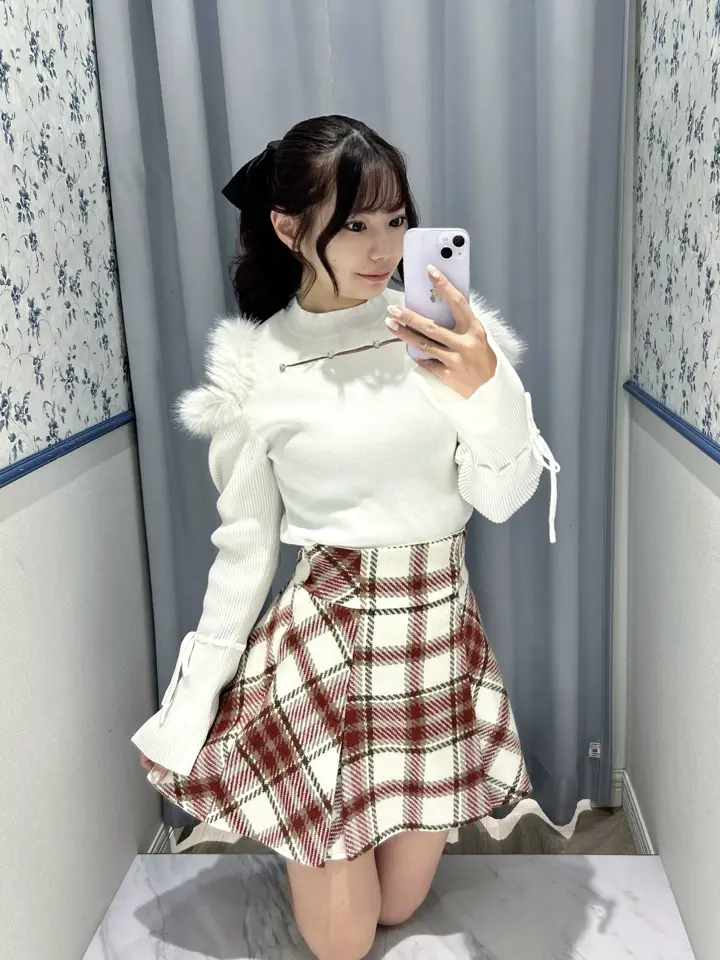 user_e1055040 チェックボックスミニスカート｜evelyn（エブリン）公式通販サイト