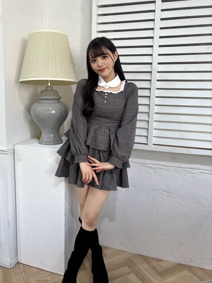 3段ティアードワンピース｜evelyn（エブリン）公式通販サイト