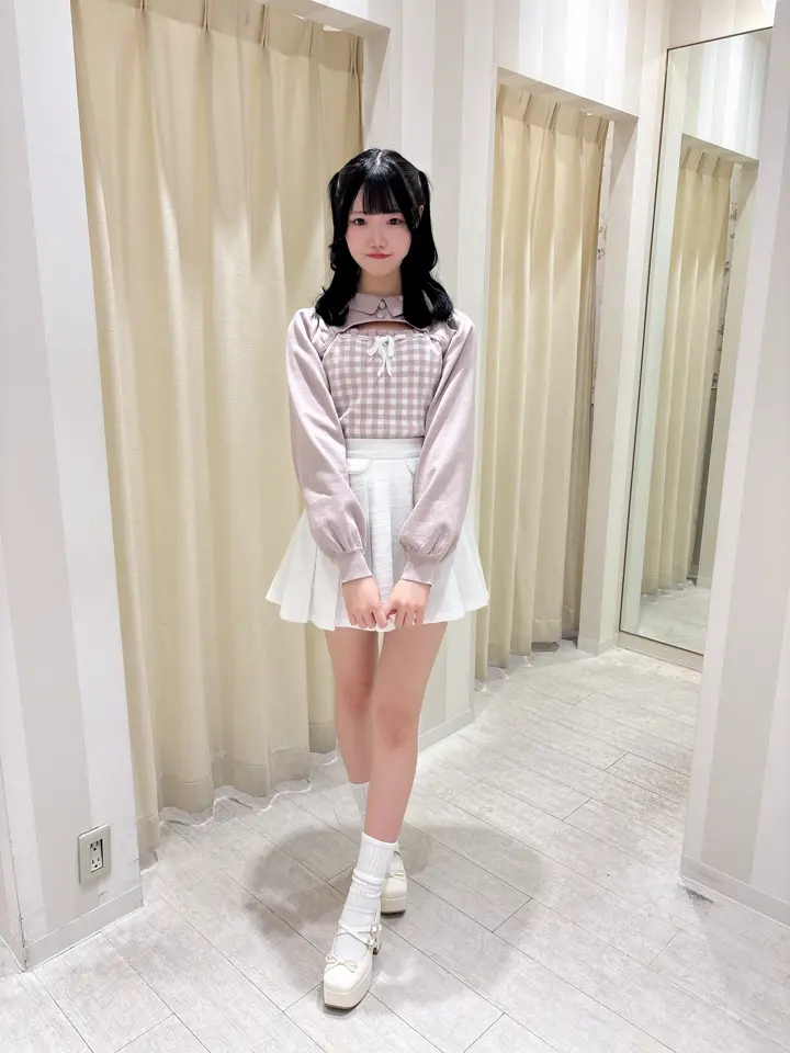 チェック襟ニット｜evelyn（エブリン）公式通販サイト