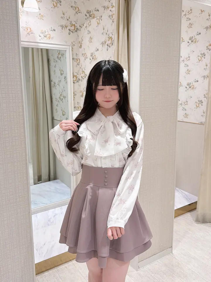 ダブルフレアスカート｜evelyn（エブリン）公式通販サイト