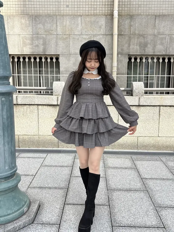 3段ティアードワンピース｜evelyn（エブリン）公式通販サイト