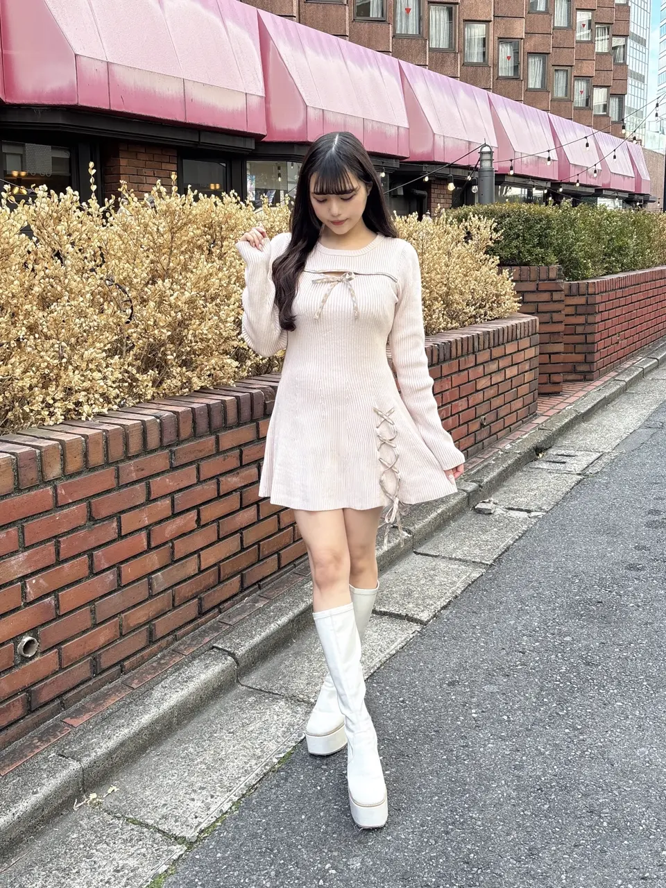 evelyn スウェットミニop チェック 新品未使用 25SS evelyn スウェットミニop チェック 新品未使用 25SS