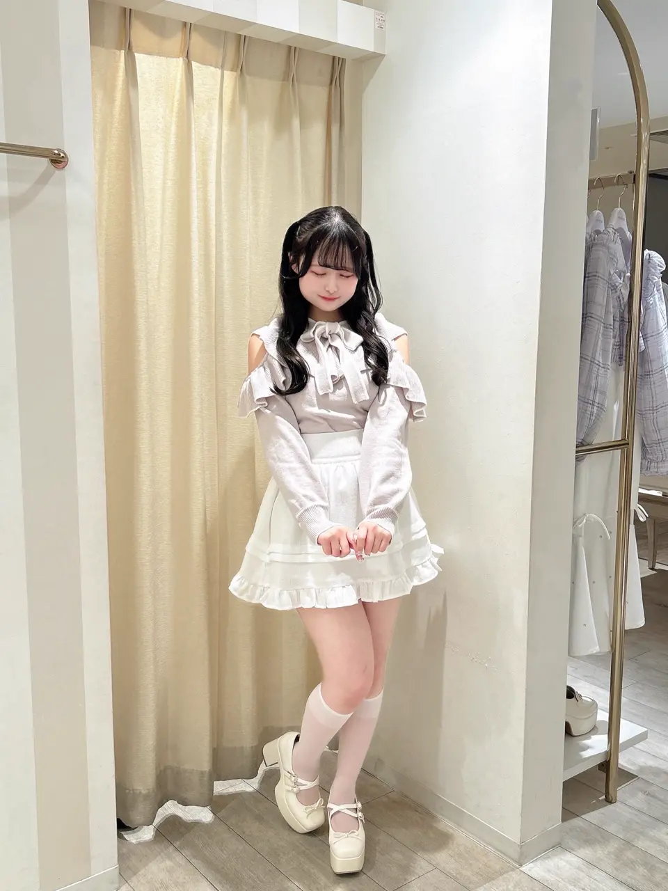 裾タックボリュームスカート｜evelyn（エブリン）公式通販サイト