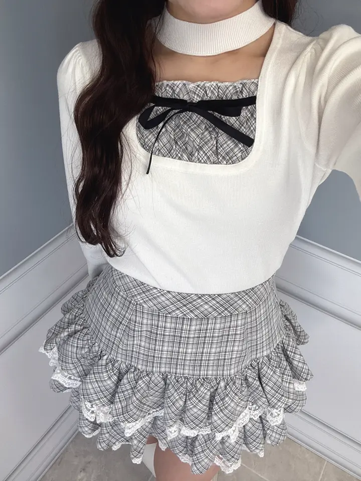 チョーカードッキングニット｜evelyn（エブリン）公式通販サイト