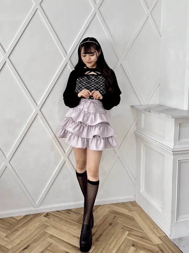 編み上げティアードスカート｜evelyn（エブリン）公式通販サイト