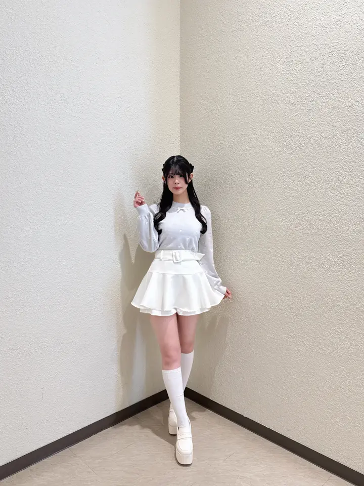 千鳥リボンニット  evelyn 新作 evelyn - 千鳥リボンニット evelyn 新作の通販 by nol's shop