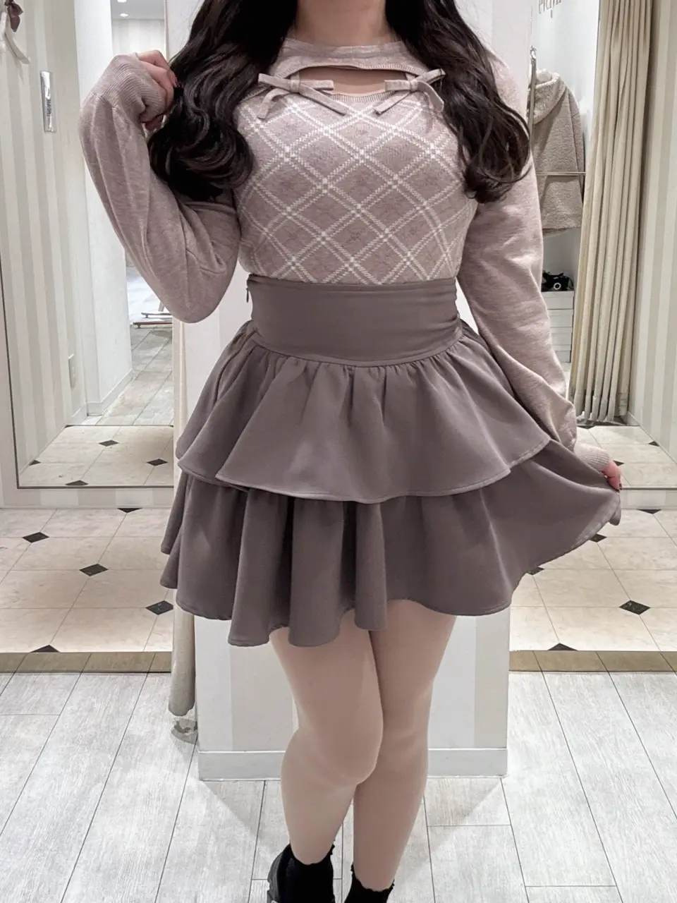 ティアードミニスカート｜evelyn（エブリン）公式通販サイト