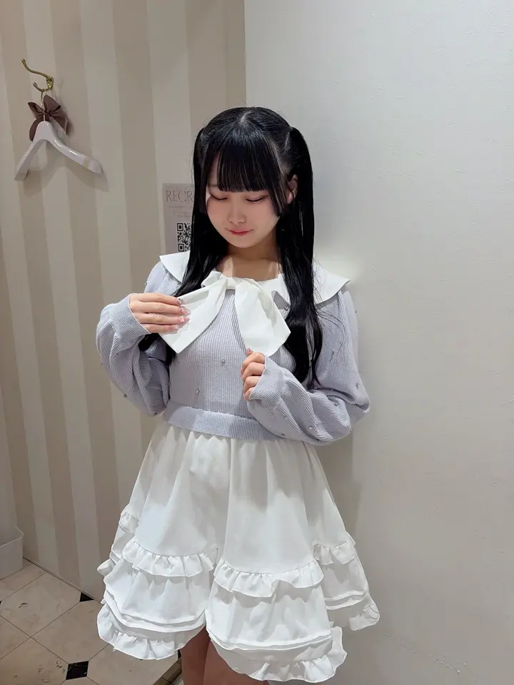 襟タックミニワンピース｜evelyn（エブリン）公式通販サイト