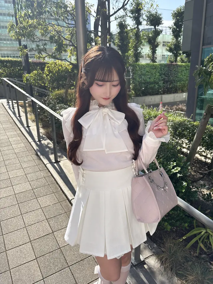 エブリン新品シフォントップス シフォンリブトップス｜evelyn（エブリン）公式通販サイト